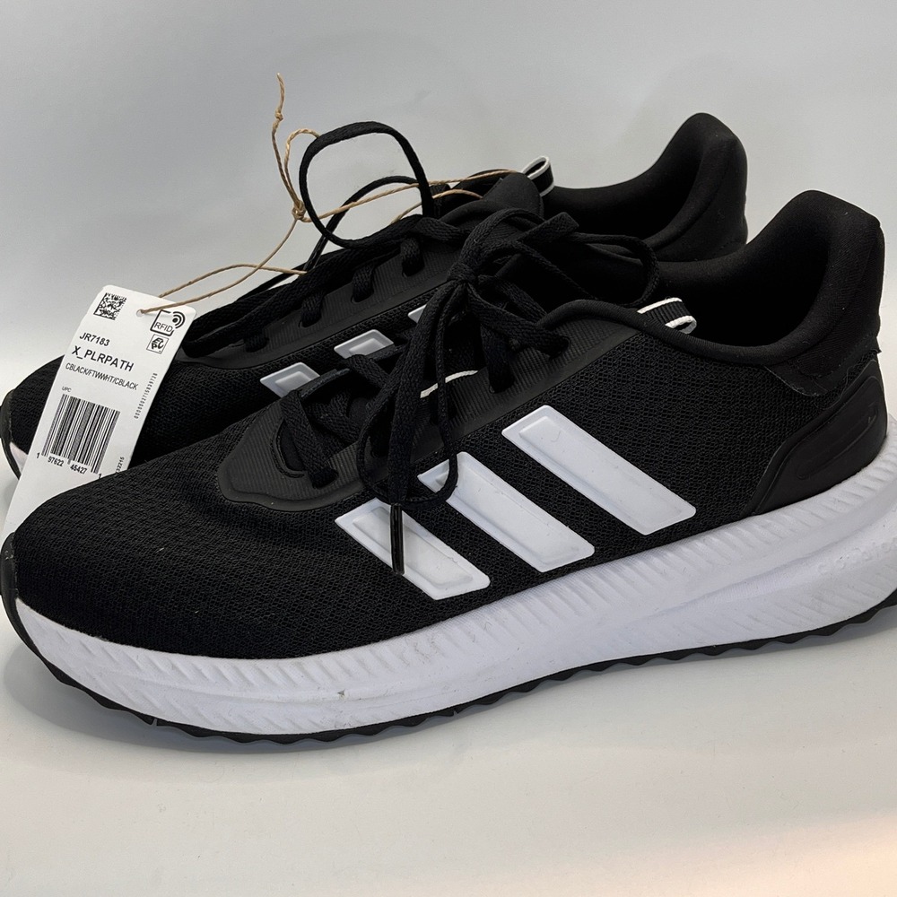 Adidas X_PLRPATH Mens Running Shoes Black White JR7183 Size 9 NEW w/o Box - Picture 2 of 8